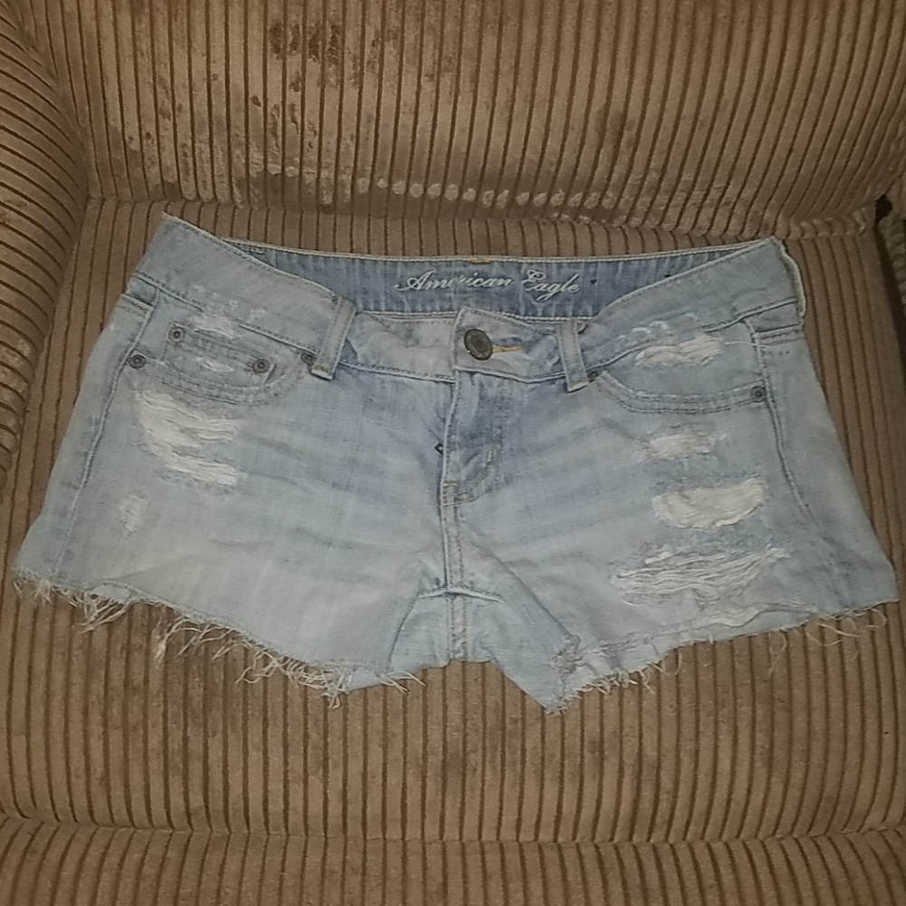 American eagle jean shorts